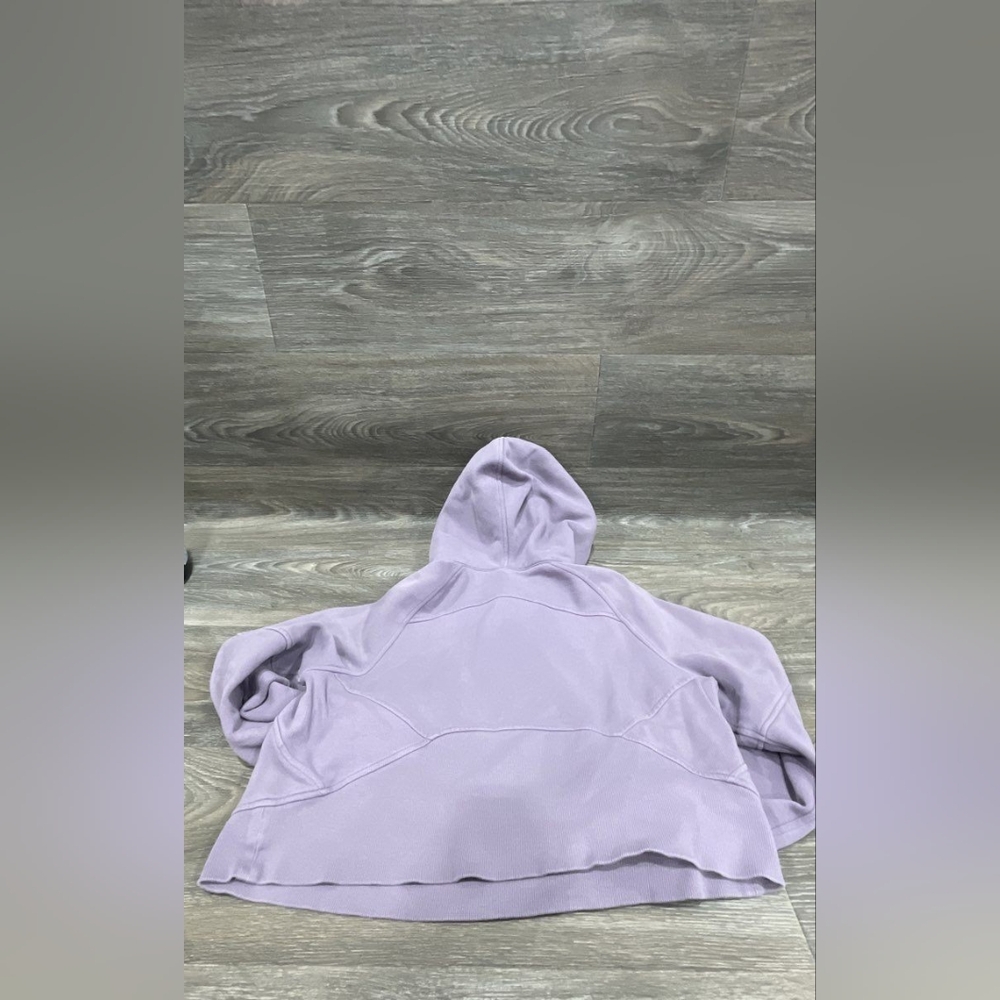 LULULEMON Scuba Oversized Funnel Neck Half-Zip XS/S Lilac Hoodie Sweatshirt - Picture 7 of 7